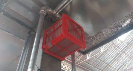 proteccion de elevador con venteo sin llama
